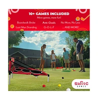 Swooc Boardwalk Birdie | Arcade Style Golf Game With Easy Setup & With 15+ Games | Backyard Golf Chipping Game
