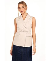 Petal and Pup Women's Emberley Fitted Tie Front Vest