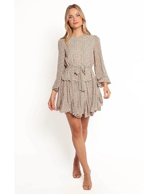 Petal and Pup Women's Jennie Long Sleeve Mini Dress