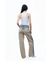 Nocturne Women's Washed High Waist Jeans