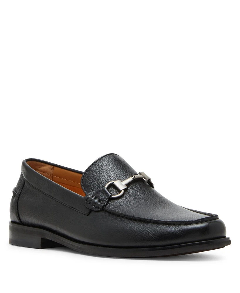 Steve Madden Men's Alfio Leather Bit Loafers
