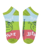 Shrek Women's Friends 5-Pair Ankle Socks-osfa