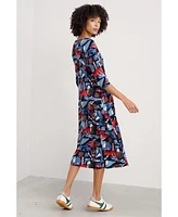 Seasalt Cornwall Women's 3/4 Wild Bouquet Dress