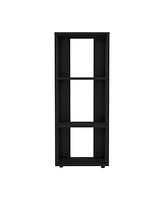 Laurier Office Library, 3 Shelves, White