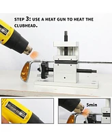 Wosofe Golf Clubhead Removal Machine，Golf Club Shaft Puller，Golf Clubhead Separator-Golf Club Repair Tools for All Golf Club Shafts,Club