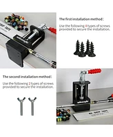 Wosofe Golf Club Regrip Vise Tool, Professional Golf Grip Kit With Hook Knife And Grip Tapes, 17 Iron Club Ferrules, Golf Club Regripping Kit, Quick S