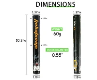 Wosofe Golf Putter Grip Lightweight and Comfortable Advanced Texture Control High-feedback Stroke Enhancement Soft & Tacky Superi