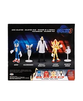 Sonic the Hedgehog 3 movie Collection Figures