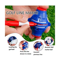 Wosofe Golf Ball carry bag golf tee bag with hook portable waist bag golf ball storage bag can hold 3 golf balls and 3 tees