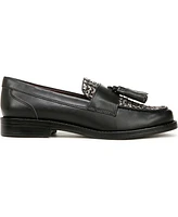 Franco Sarto Women's Lucia Round Toe Low Profile Tassel Loafers