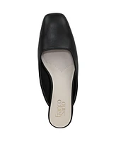 Franco Sarto Women's Dayla Square Toe Block Heel Mules