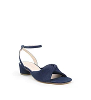 Alterre Women's Recycled Denim Marilyn Customizable Twist Sandals