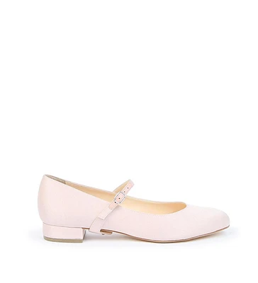 Alterre Women's Rose Satin Twiggy Customizable Ballet Flats