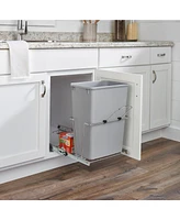 Rev-a-Shelf qt. Universal Waste Container with Rear Basket