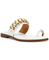Dv Dolce Vita Women's Moon Embellished Thong Slide Flat Sandals