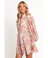 Petal and Pup Women's Elba Long Sleeve Mini Dress