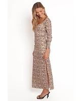 Petal and Pup Women's Gisella Long Sleeve Midi Dress