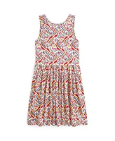 Polo Ralph Lauren Toddler and Little Girls Riviera-Print Jersey Dress