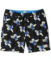 Scotch & Soda Men's Midnight Garden Floral Swim Trunks