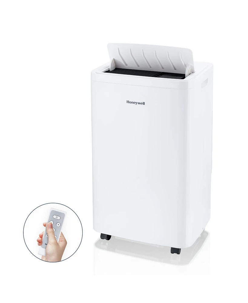 Honeywell 14,500 Btu / 101 Pint Portable Air Conditioner and Dehumidifier, Cools Rooms Up to 700 Sq. Ft., (White)