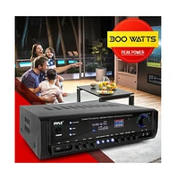 Pyle 300W Digital Home Theater Stereo Receiver - PT390AU