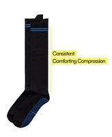 Joe & Bella Men's unisex extra-wide fit compression socks with grips