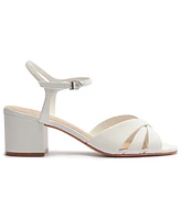 Schutz Women's Keefa Mid-Block Heel Sandals