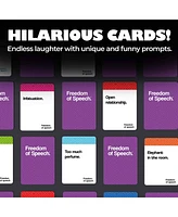 Quokka Freedom of Speech Card Board Game - Life Happens & Modern Edition for kids 8-12 and adults