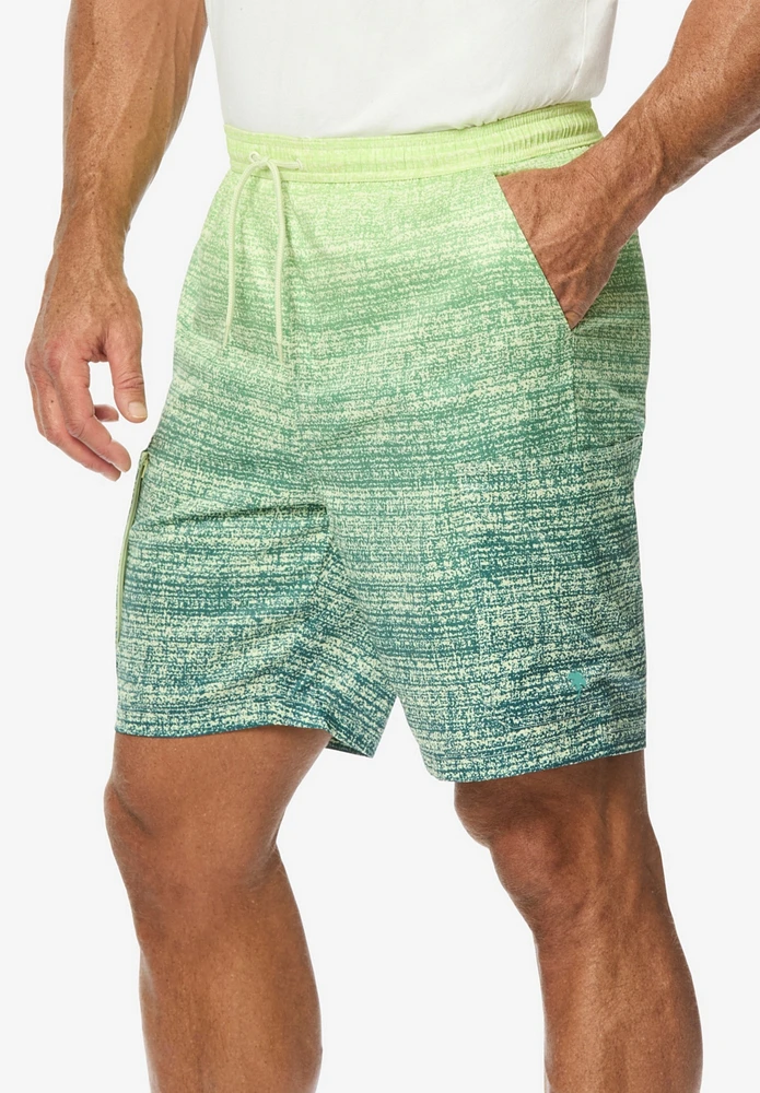 KingSize Big & Tall 8" Cargo Shorts With Super Stretch Liner
