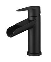 Waterfall Single Handle Single Hole Farmhouse Bathroom Faucet