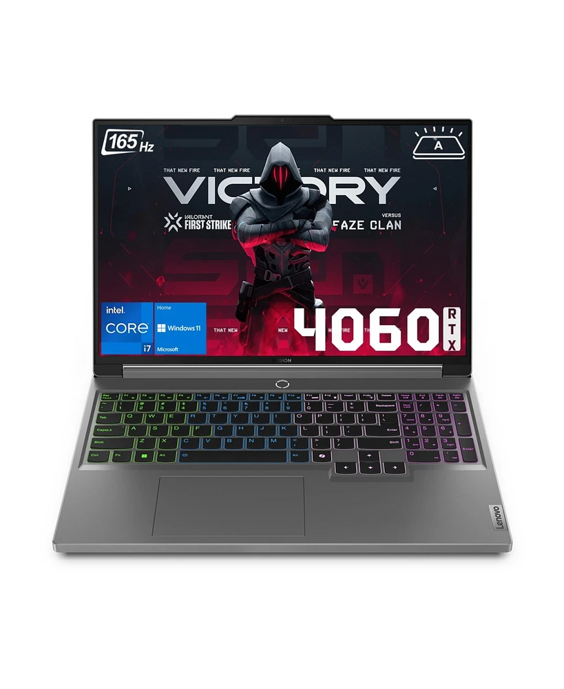 Lenovo Legion 5 16" Gaming Traditional Laptop Intel Core i7 14650HX 16GB Ram Nvidia GeForce Rtx 4060 512GB Ssd Storage Windows 11 Home Wqxga 165Hz