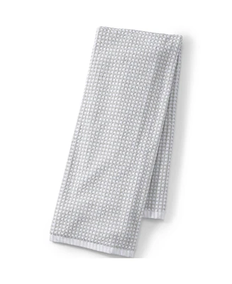 Lands' End Quick-Dry Cotton Textured Gingham Bath Towel