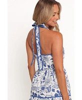Petal and Pup Women's Fernanda Halterneck Maxi Dress