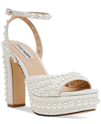 Steve Madden Women's Assured-p Two-Piece Platform Dress Sandals