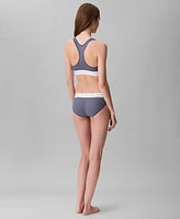 Calvin Klein Women's Ribbed Bikini Underwear QF8022