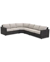 Ember Outdoor 4pc Sectional, Created for Macy's