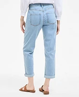 Style & Co Women's High Stretch Mid-Rise Girlfriend Jeans, Exclusively at Macy's