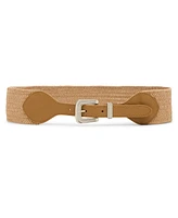 Steve Madden Woven Stretch Buckle Belt