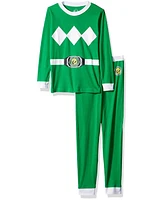 Power Rangers Big Boys Power Ranger Pajama Set Green