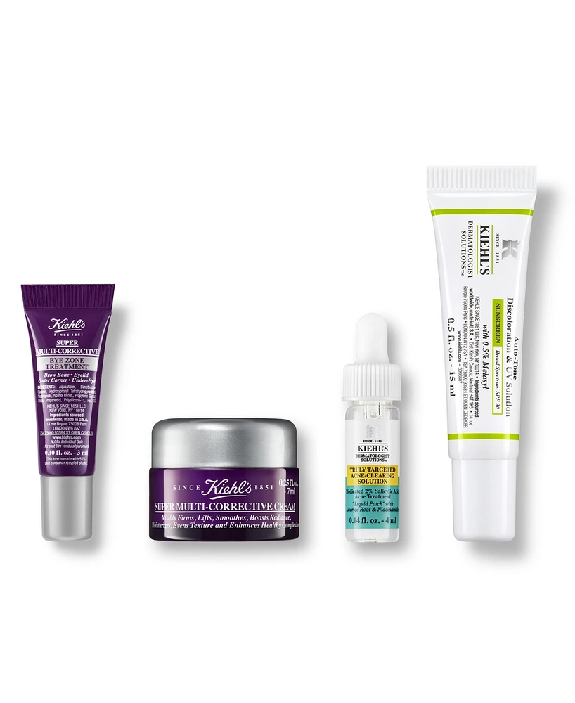 Free 4-Pc. gift with any $85 Kiehl's purchase
