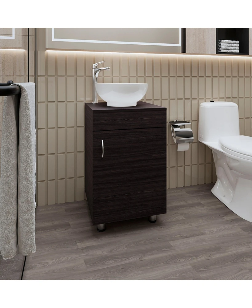 Loli Bathroom Vanity with Integrated Sink and Faucet