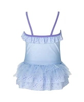 Frozen Girls Moana Princess Upf 50+ Tankini Top and Swim Skirt