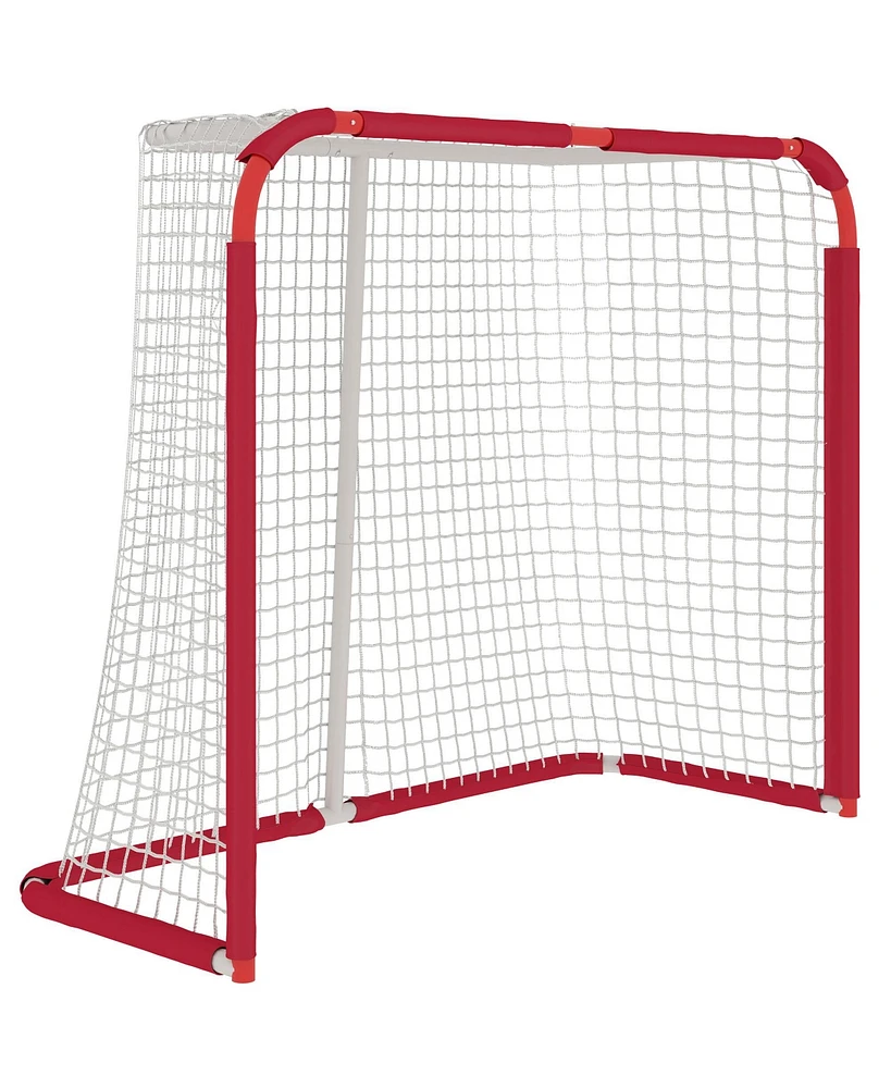 Soozier Soccer Goal, Practice Soccer Goal Net with Steel Frame, Pe Mesh