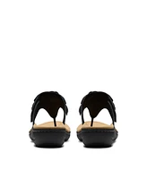 Clarks Collection Women's Laurieann Palm Flip-Flop Sandals