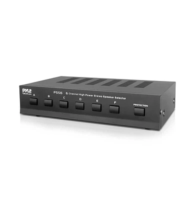 Pyle 6-Channel High Power Stereo Speaker Selector - PSS6
