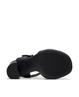 Clarks Collection Women's Ambyrlyn Faye Block Heel Sandals