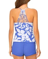 Raisins Juniors Noumea Tankini Top Surf Boy Shorts Swim Bottoms