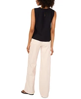Vince Camuto Women's Embroidered Sleeveless Top
