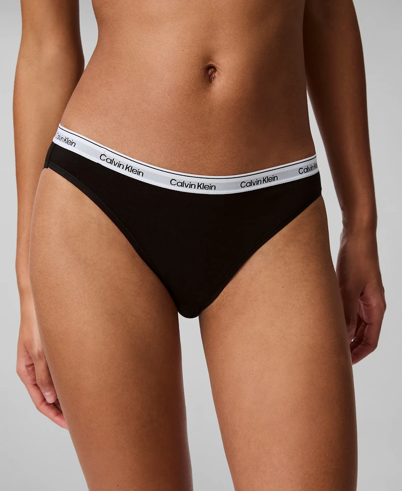 Calvin Klein Women's Modern Logo Bikini Underwear QD5044