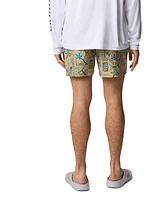 Columbia Men's Pfg Rambler Printed Water Short